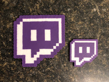 Load image into Gallery viewer, Twitch Logo Magnet
